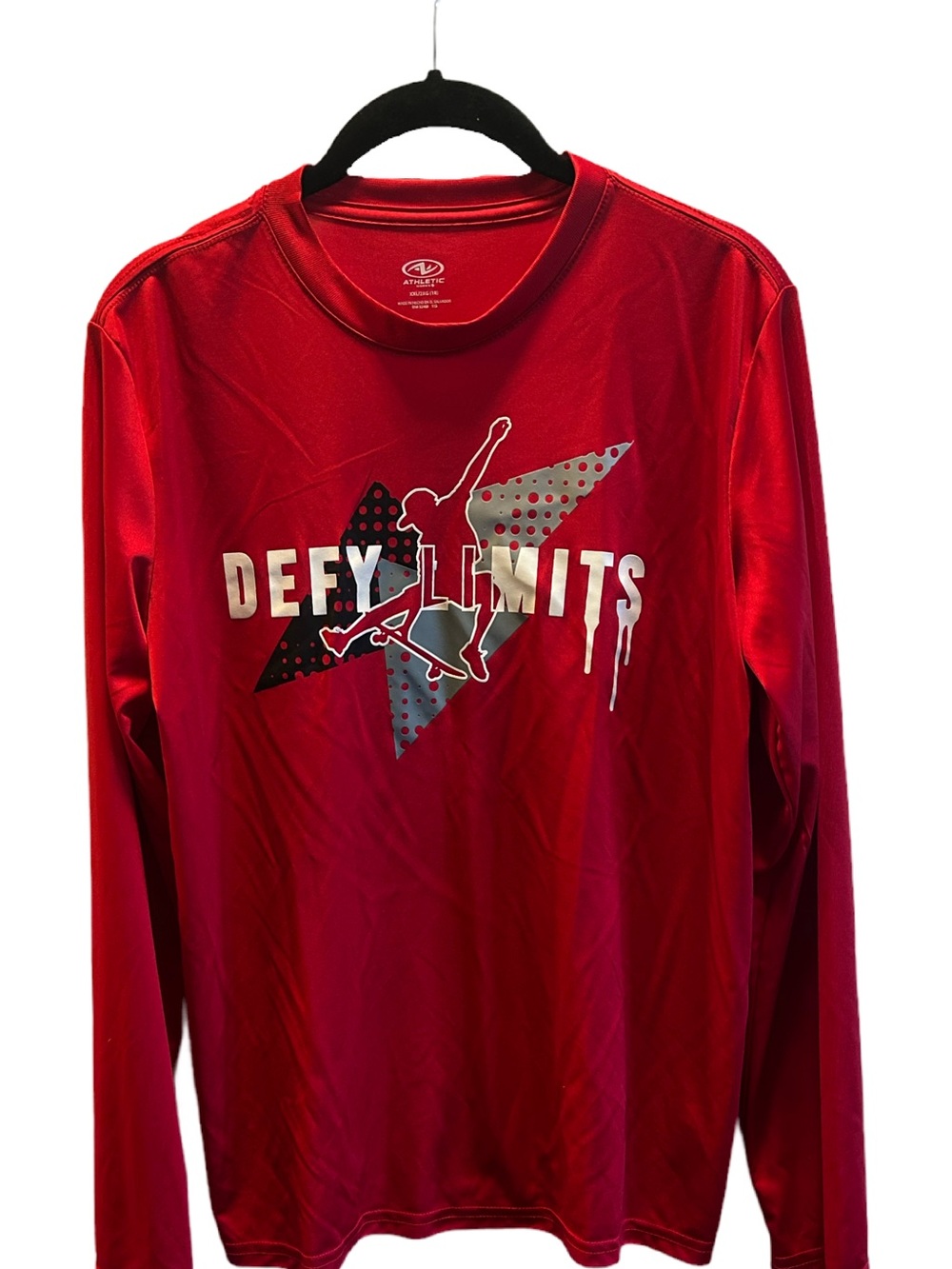 Athletic Works Red Performance Graphic Tee